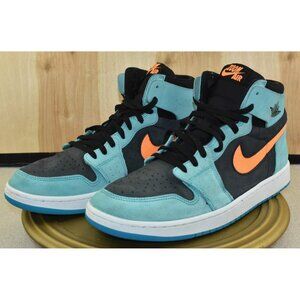 Jordan Air Jordan 1 Zoom CMFT 2 Mens Shoes Size 13 Bleached Aqua Citrus Sneakers